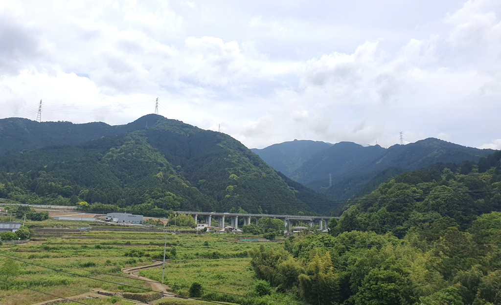 The inner mountains of Shikoku
